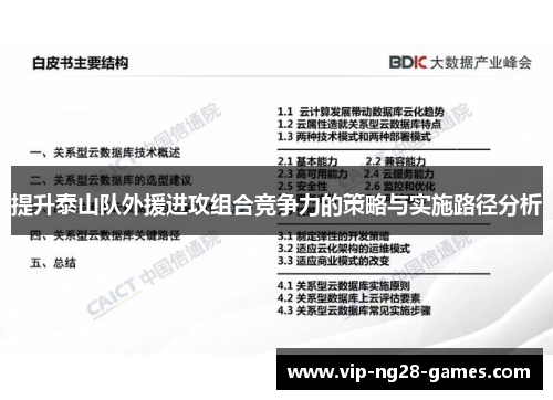 提升泰山队外援进攻组合竞争力的策略与实施路径分析