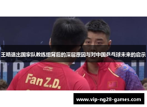 王皓退出国家队教练组背后的深层原因与对中国乒乓球未来的启示 王皓退出国家队教练组背后的深层原因与对中国乒乓球未来的启示